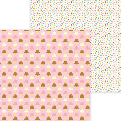 Doodlebug HEY CUPCAKE Collection 12X12 Paper Pack 13pc. Scrapbooksrus