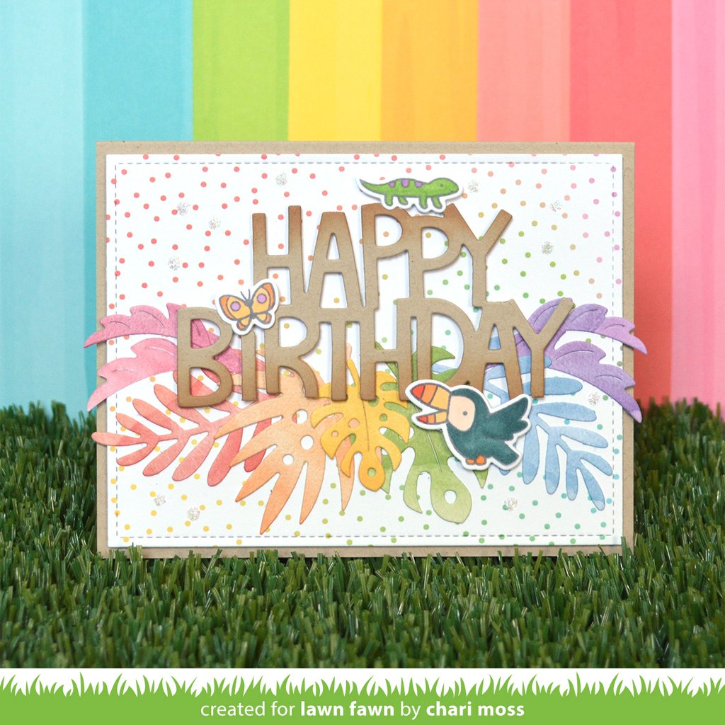 Lawn Fawn WATERCOLOR WISHES RAINBOW  6"X6" Petite Paper Pack 36pc Scrapbooksrus