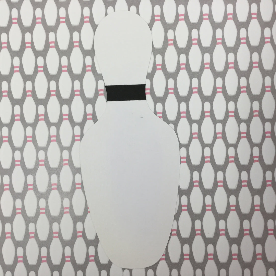 BOWLING PIN Scrapbook Sports DieCut Embellishment Scrapbooksrus