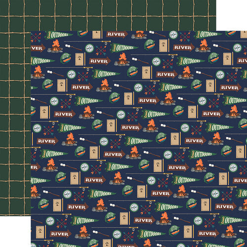 Carta Bella 12"x12" OUTDOOR ADVENTURES 13pc COLLECTION KIT Scrapbooksrus