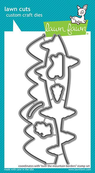 Lawn Fawn Lawn Cuts OVER THE MOUNTAIN Custom Craft Dies 7pc Scrapbooksrus