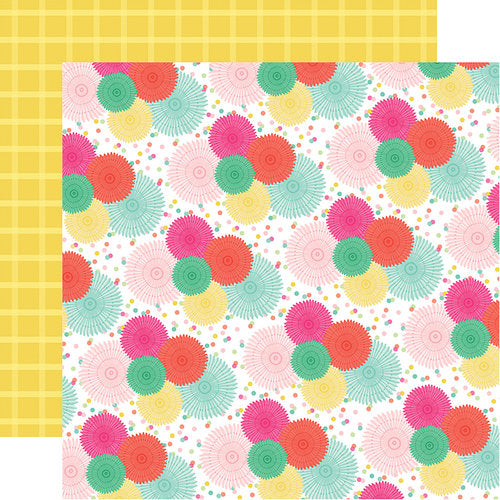 Echo Park Let’ s Party MAKE A WISH 12"x12" Scrapbook Paper Scrapbooksrus