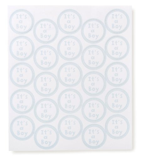 Darice Baby Favorites IT’S A BOY 4"x7" Scrapbook Stickers 50pc