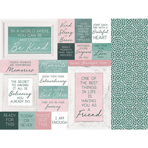 Kaisercraft Lily&Moss Collection CIRCULAR 12"X12" Scrapbook Paper Scrapbooksrus
