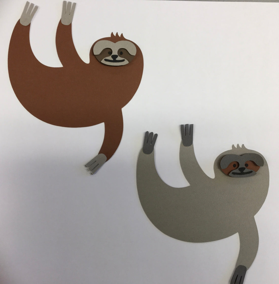 SLOTH Zoo Animal Die Cut Embellishment Scrapbooksrus