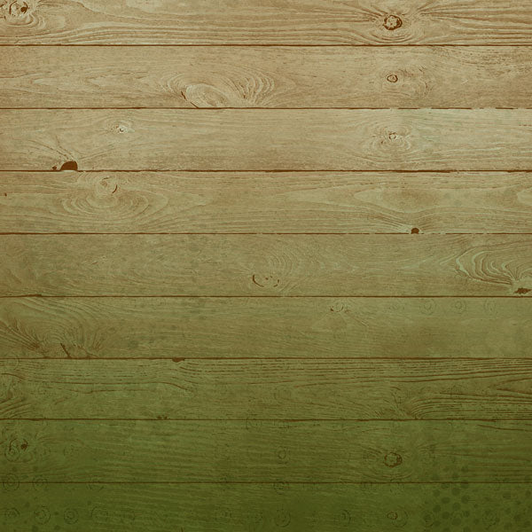 GREEN WOOD PLAID DS BACKGROUND 12x12 Scrapbook Paper Scrapbooksrus
