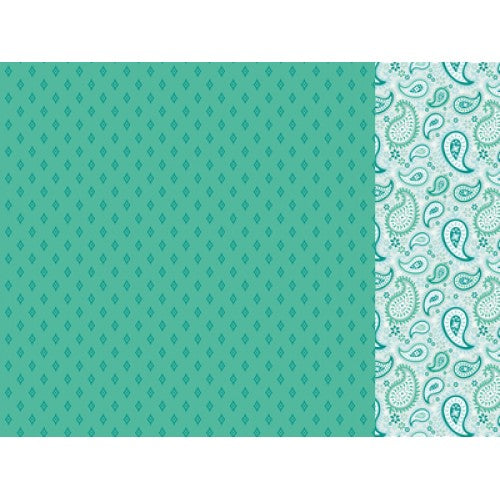 Kaisercraft 6.5" PAISLEY DAYS Paper Pad for Cards & Minis Scrapbooksrus