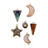 Prima Golden Desert METAL EMBELLISHMENTS 6pc Scrapbooksrus