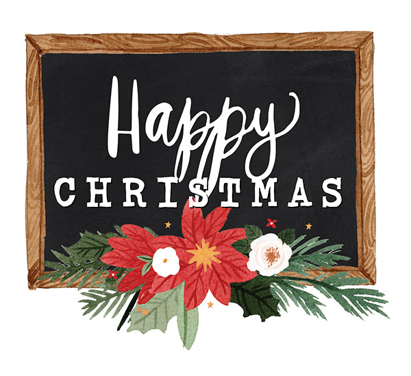 Carta Bella HAPPY CHRISTMAS Chipboard Accents Scrapbooksrus