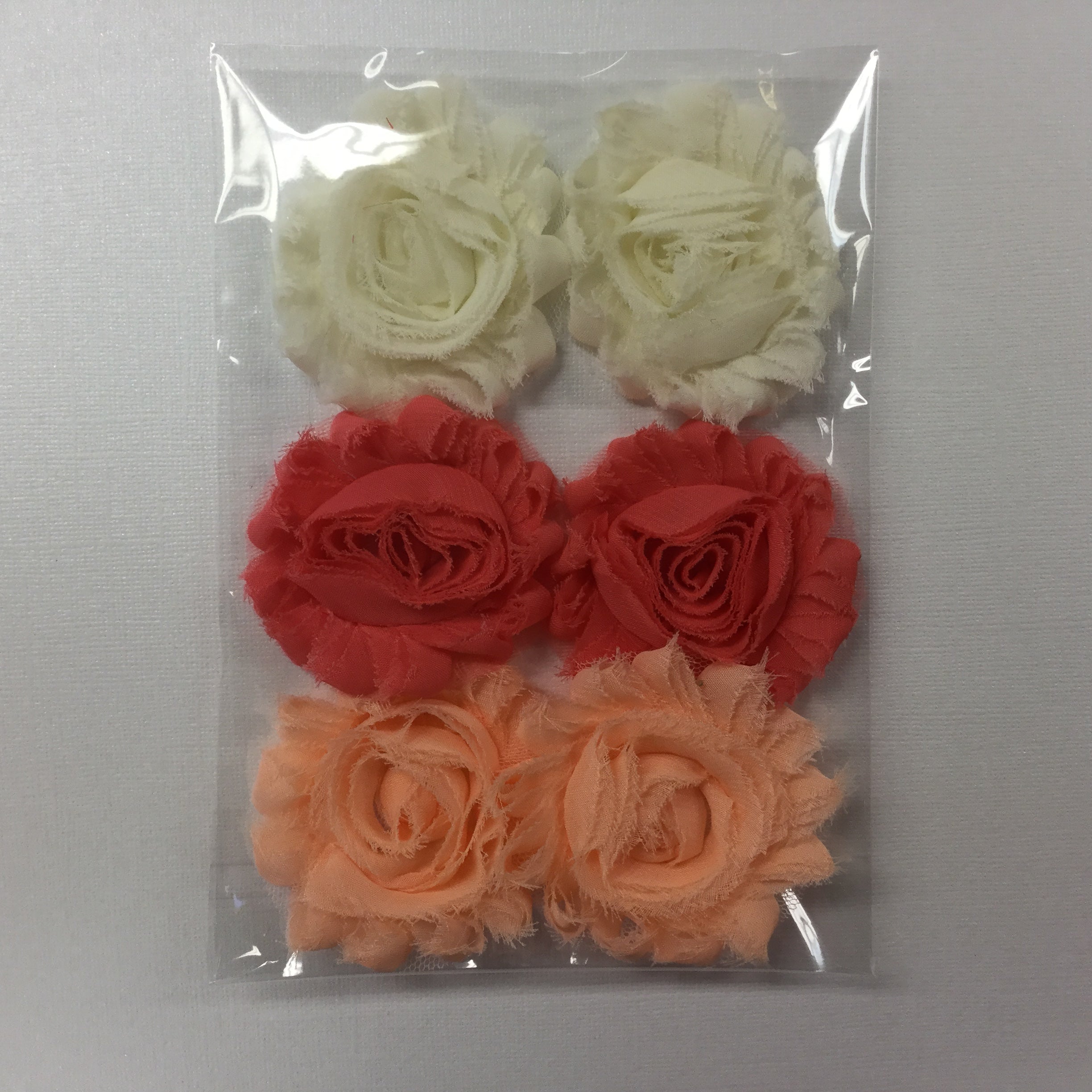 Ribbon Flowers Set Scrapbooksrus