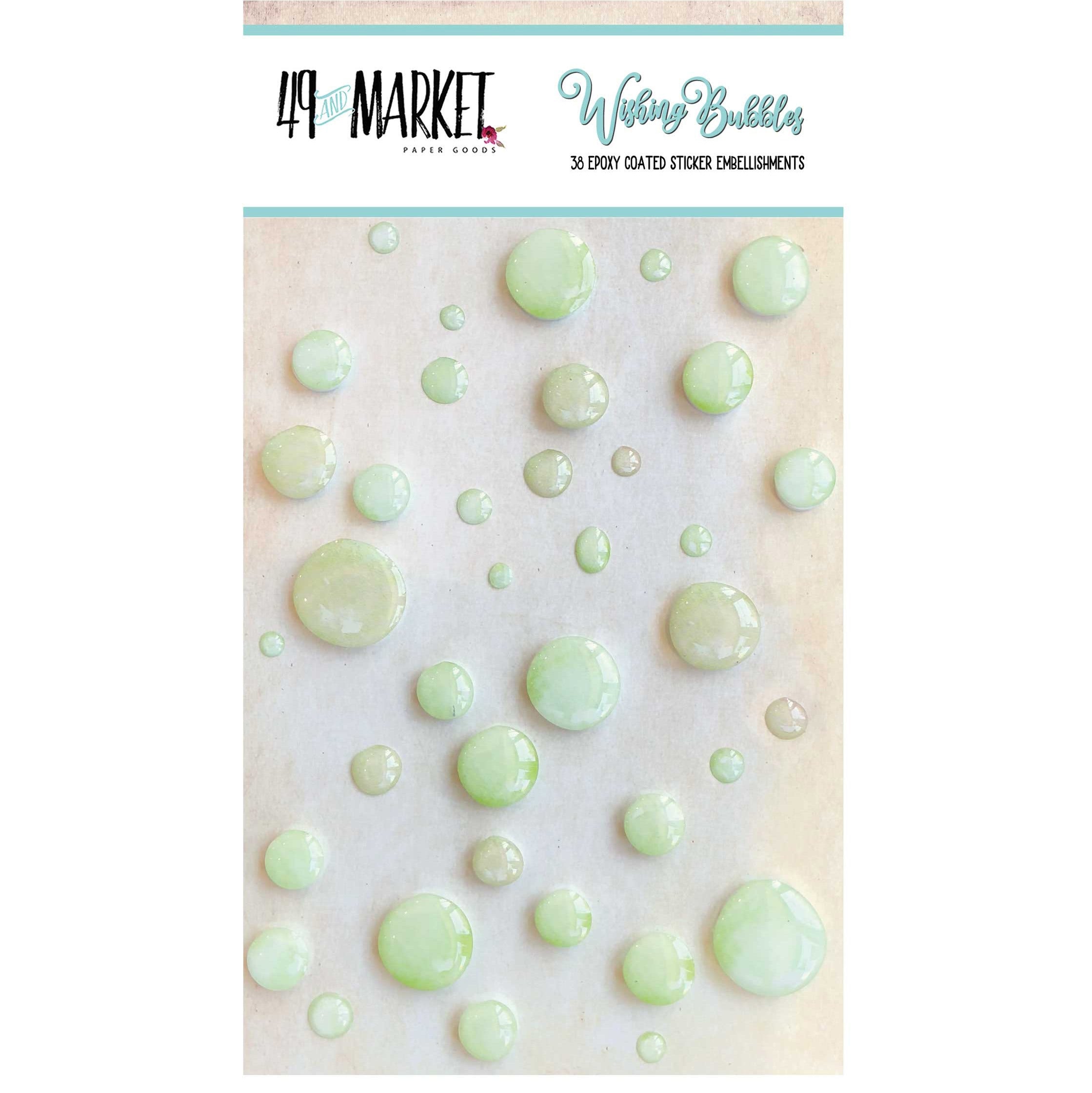 49 and Market Wishing Bubbles LIMEADE 38 pc. Scrapbooksrus