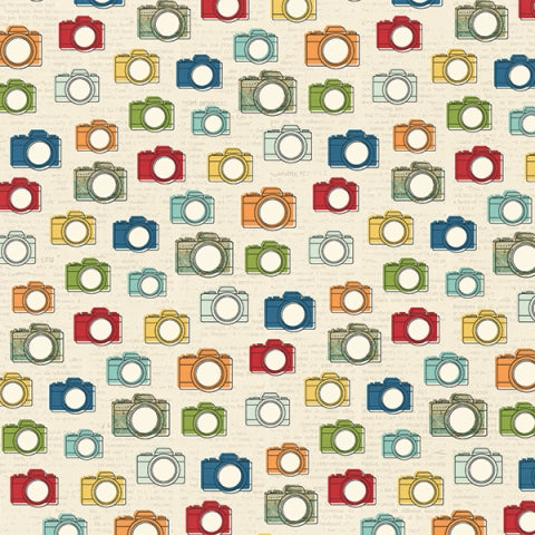 Simple Stories Travel Notes PHOTO OP 12x12 Scrapbook Paper Scrapbooksrus