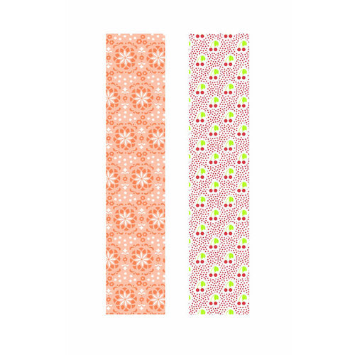 Ginger Adams Collection SWEET TART Washi Tape 2pc Scrapbooksrus