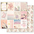 Prima Golden Coast UNDER THE PALMS 12X12 Scrapbook Paper Scrapbooksrus