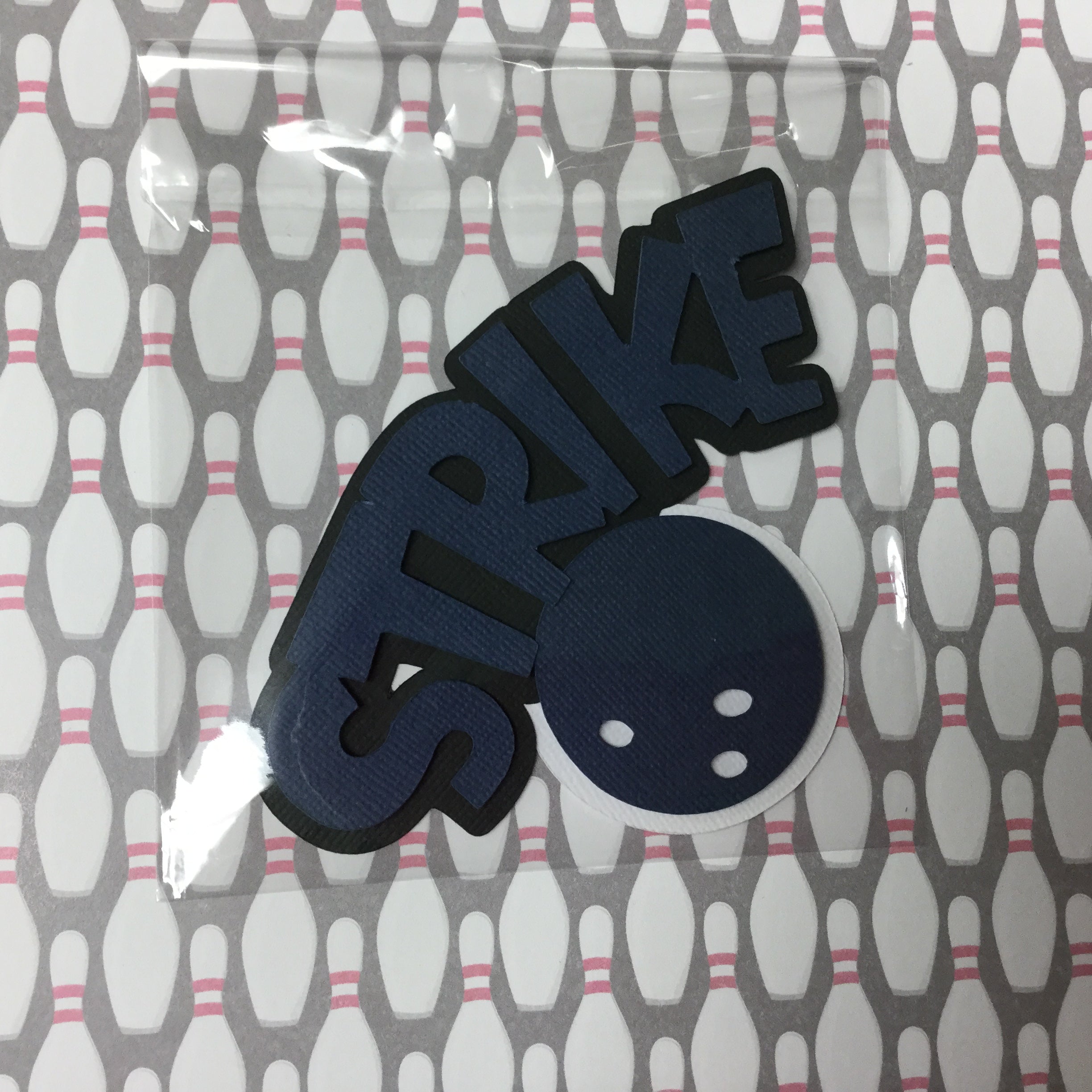 STRIKE BOWLING BALL Sports Scrapbook DieCuts Scrapbooksrus