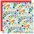 Bella Blvd Let’s Go On An Adventure WILDFLOWERS 12"X12" Scrapbook Paper Scrapbooksrus