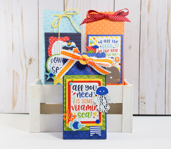 Echo Park UNDER THE SEA Ephemera Die Cut Scrapbooksrus