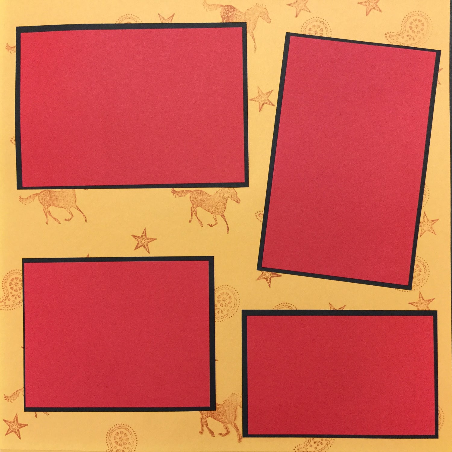 $5.00 Premade Pages ADVENTURES WANTED (2) 12"X12" Scrapbook Pages Scrapbooksrus