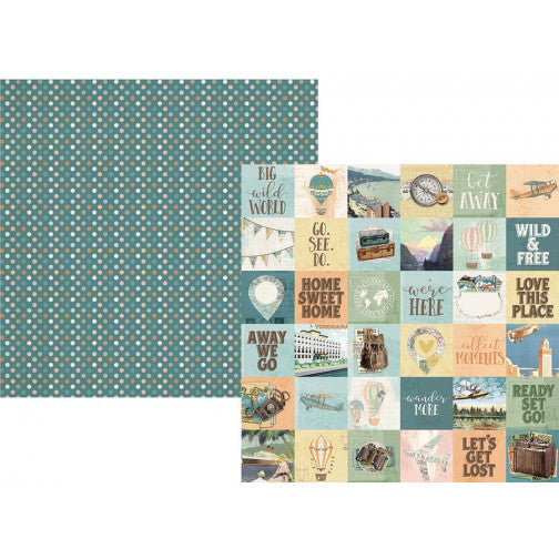 Simple Stories Simple Vintage Traveler 12"x12" COLLECTION KIT Scrapbooksrus