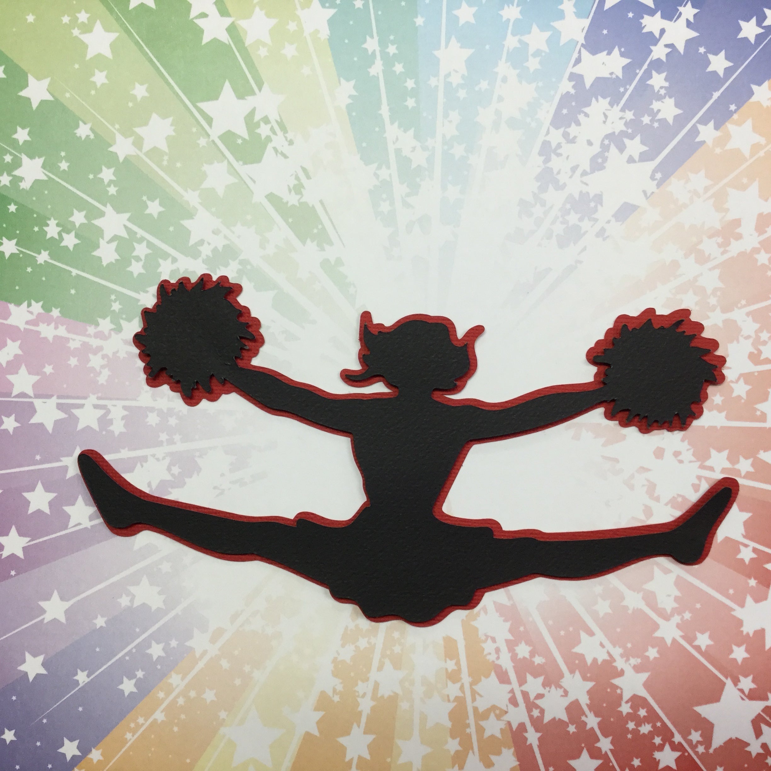 CHEERLEADER Scrapbook Die Cut Embellishment Scrapbooksrus