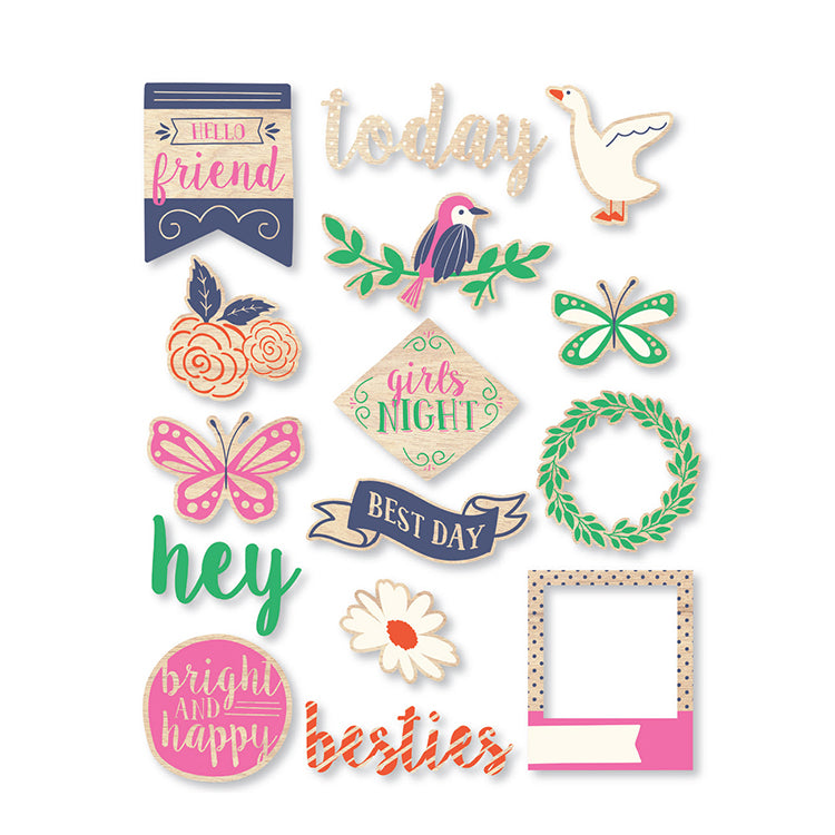 WeR memory keepers WOOD VENEER