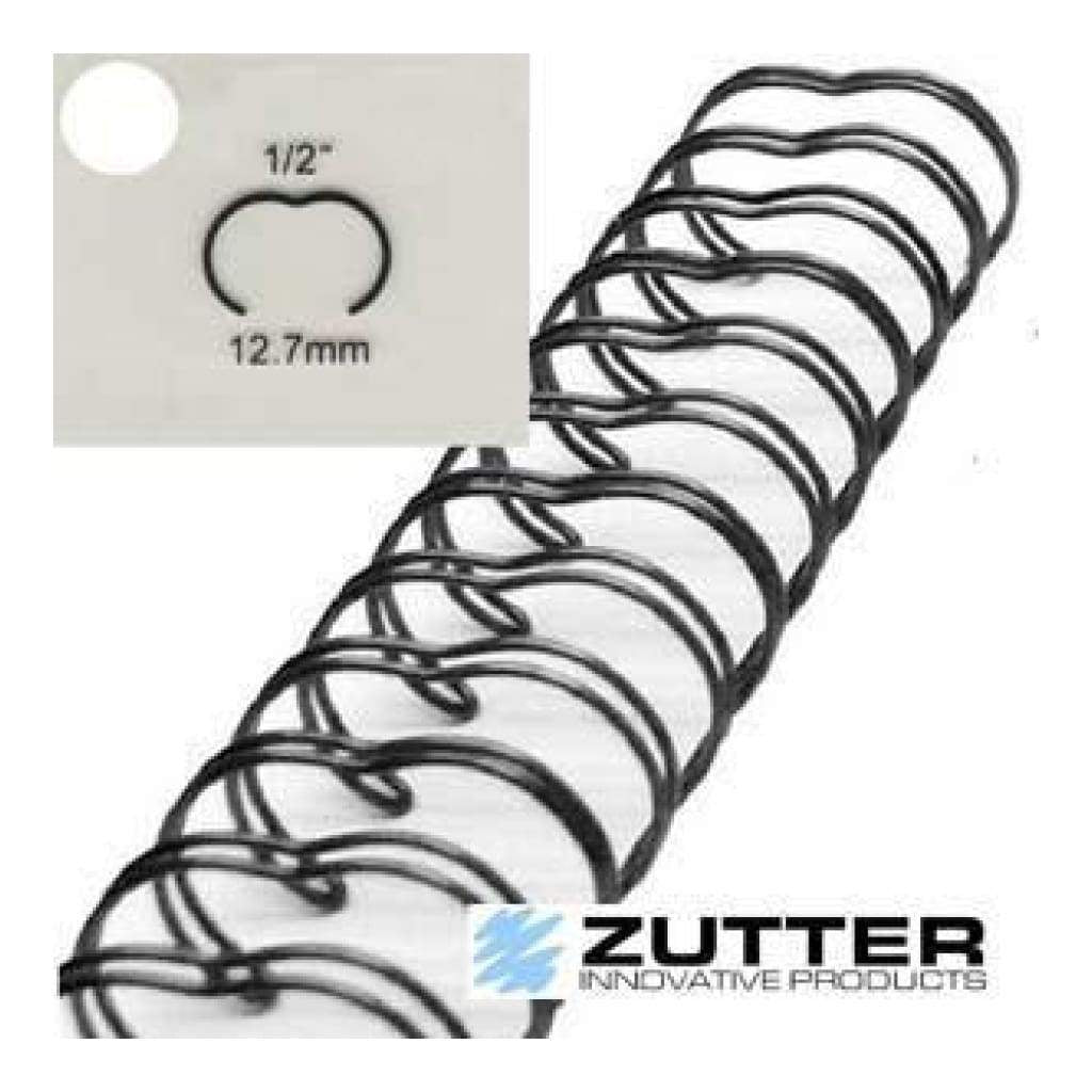 Zutter Universal BINDING WIRES 1/2” Black 6pc. Scrapbooksrus