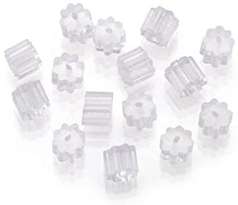 Darice Jewelry Designer FRENCH WIRE KEEPERS CLEAR Scrapbooksrus