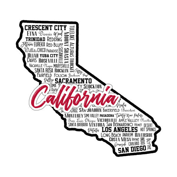 Scrapbook Customs CALIFORNIA STATE SIGHTS Travel Laser Cuts Scrapbooksrus
