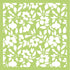 Kaisercraft Designer Template AUTUMN 6"X6" Stencil Scrapbooksrus