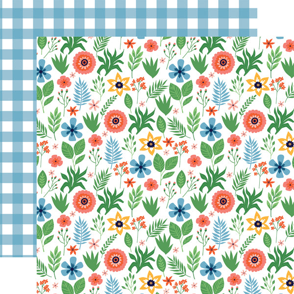 Echo Park 12"x12" SUMMERTIME 13pc COLLECTION KIT Scrapbooksrus