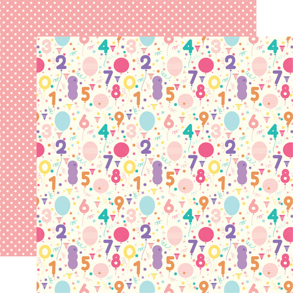 Echo Park HAPPY BIRTHDAY GIRL 13pc 12”x12” Collection Kit Scrapbooksrus