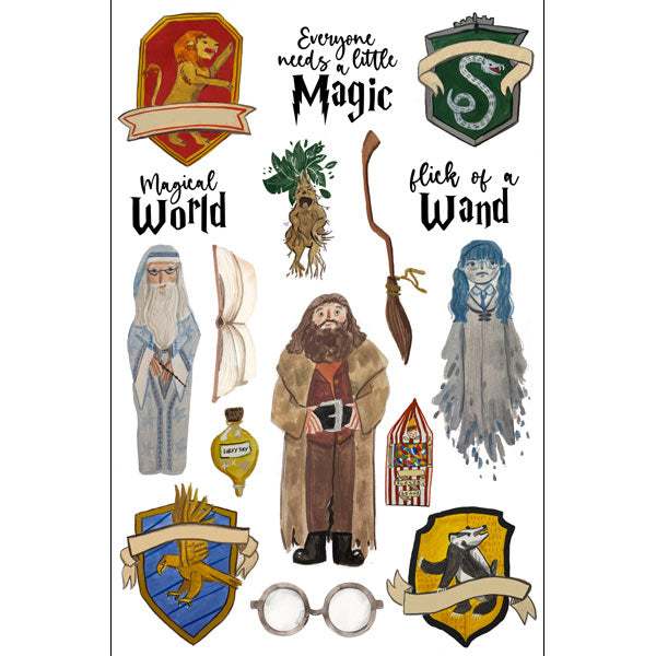 Scrapbook Customs WITCH & WIZARD