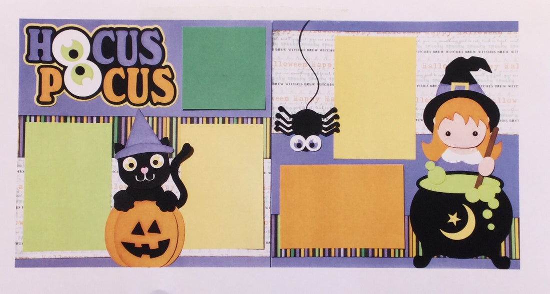 HOCUS POCUS Halloween page kit @Scrapbooksrus