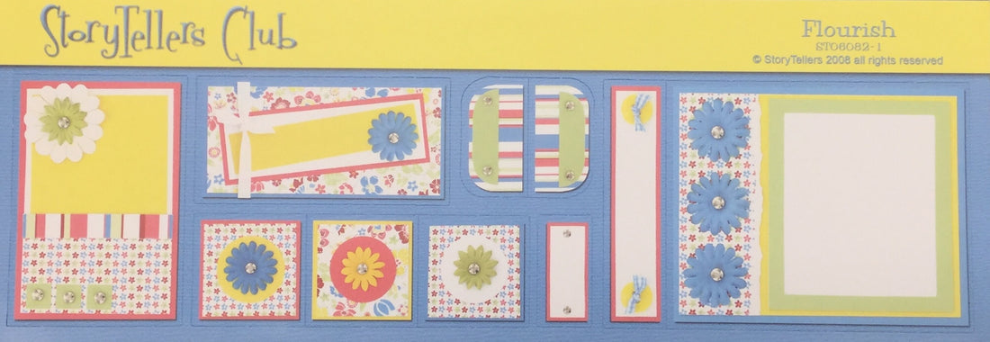 StoryTellers FLOURISH 2-1 DIECUTS 2"X13" Scrapbooksrus