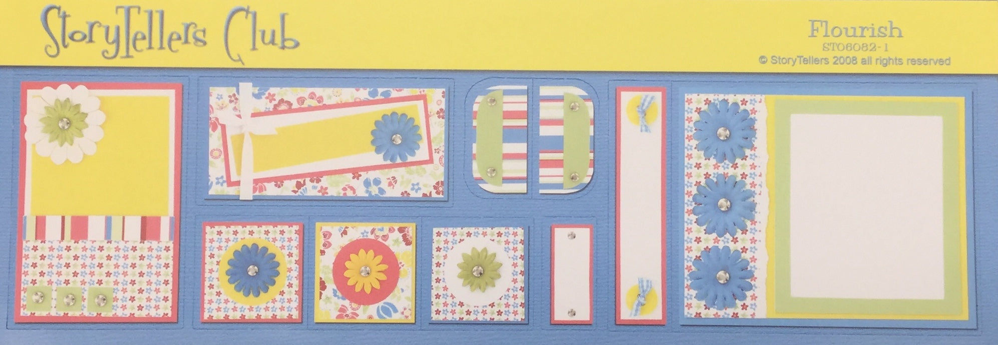 StoryTellers FLOURISH 2-1 DIECUTS 2"X13" Scrapbooksrus