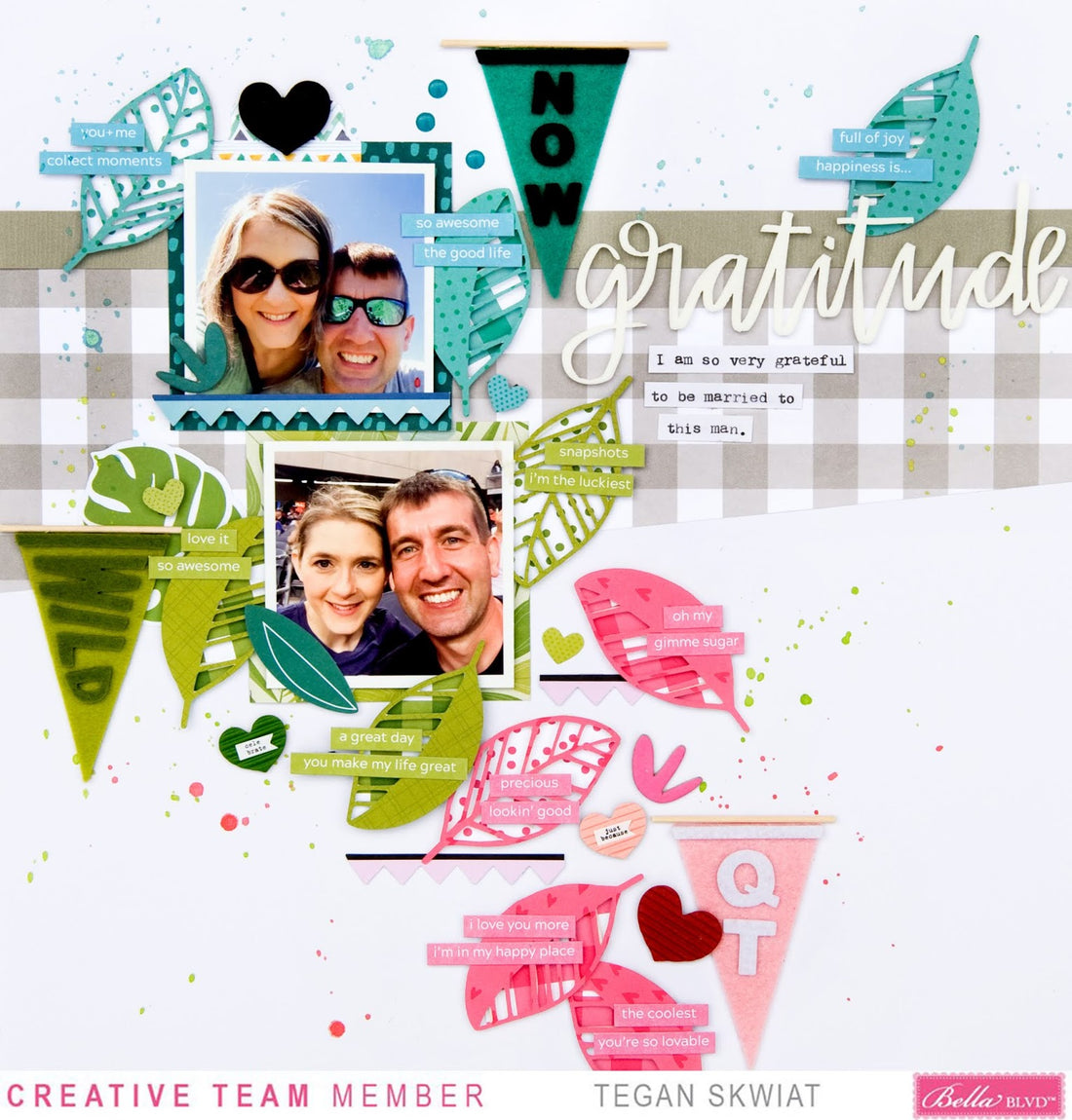 Bella Blvd Outdoors PENNANTS Flags 2"X5" 3pc Scrapbooksrus