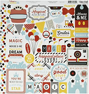 Echo Park MAGICAL ADVENTURE 12"x12" Disney Scrapbook Collection Kit