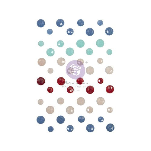 Prima Julie Nutting Frayed a Denim SAY IT IN CRYSTALS Rhinestone Embellishments 48pc Scrapbooksrus