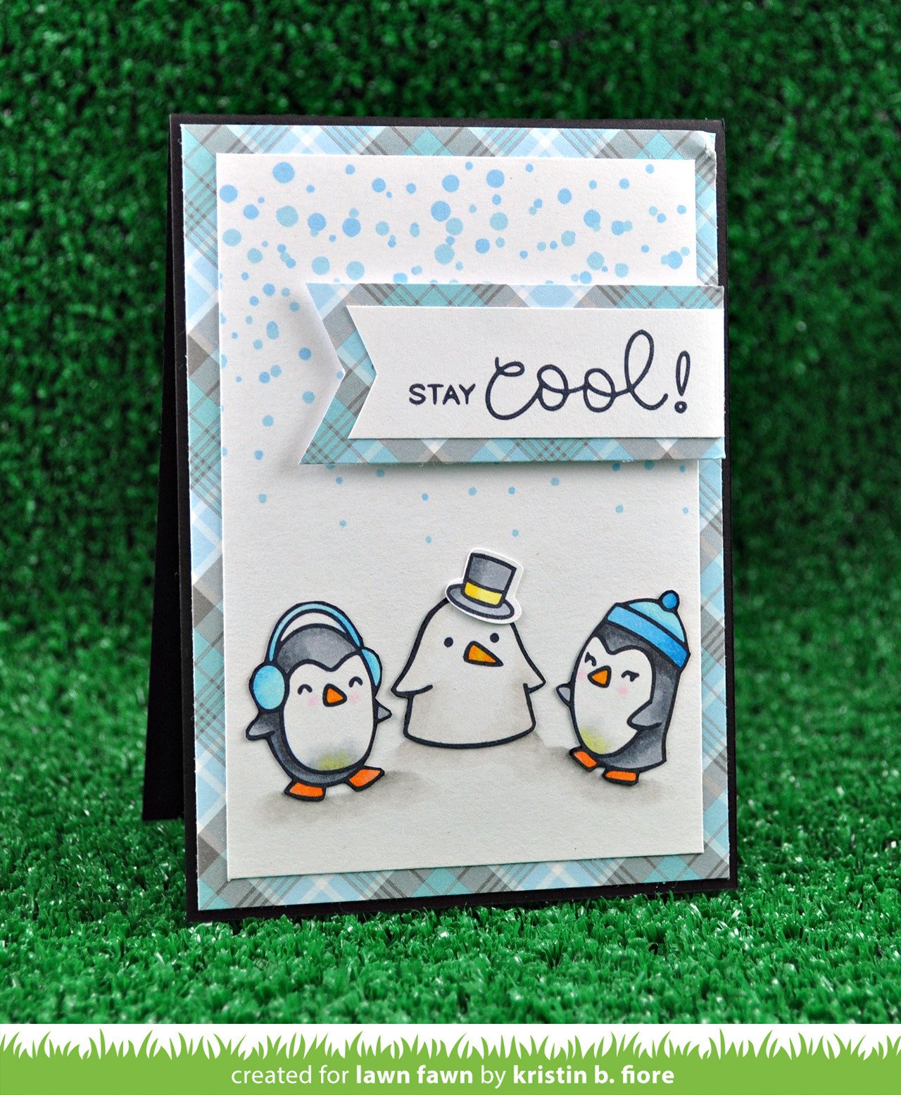 Lawn Fawn SNOW COOL Clear Stamps 25pc Scrapbooksrus