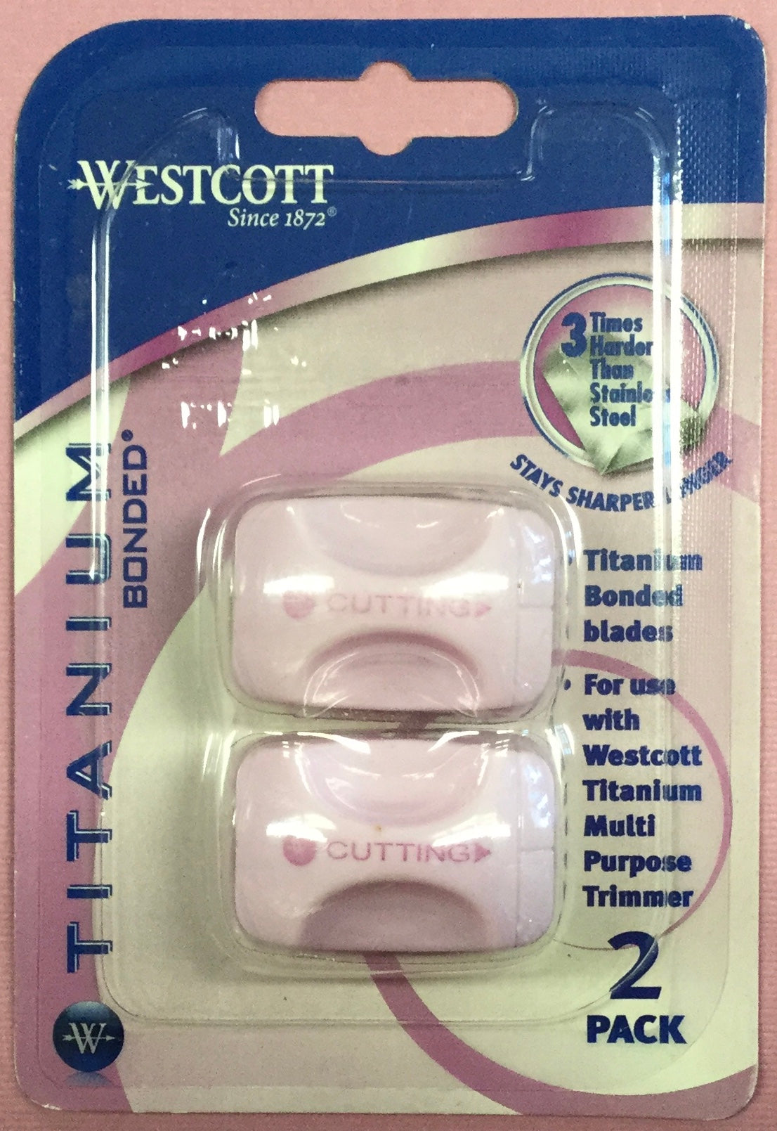 Westcott Craft Trimmer Replacement Blade VIOLET 2 pc. Scrapbooksrus