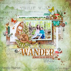 Simple Stories SIMPLE VINTAGE GREAT ESCAPE Chipboard Stickers 33pc Scrapbooksrus