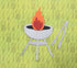 BARBECUE GRILL Custom Scrapbook Die Cuts Scrapbooksrus