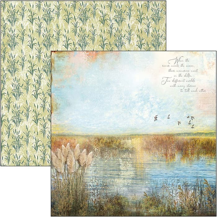 Ciao Bella DELTA 12x12 Paper Pad 12 Sheets Scrapbooksrus