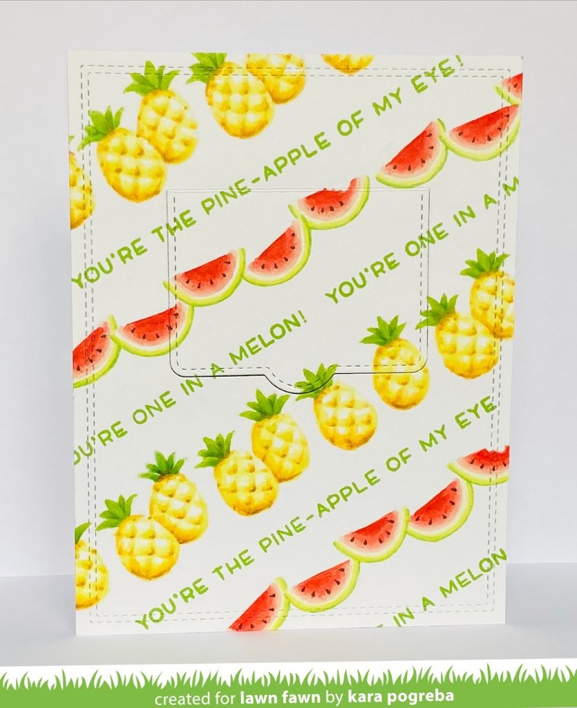 Lawn Fawn SIMPLY SUMMER SENTIMENTS Clear Stamps 4"X3"