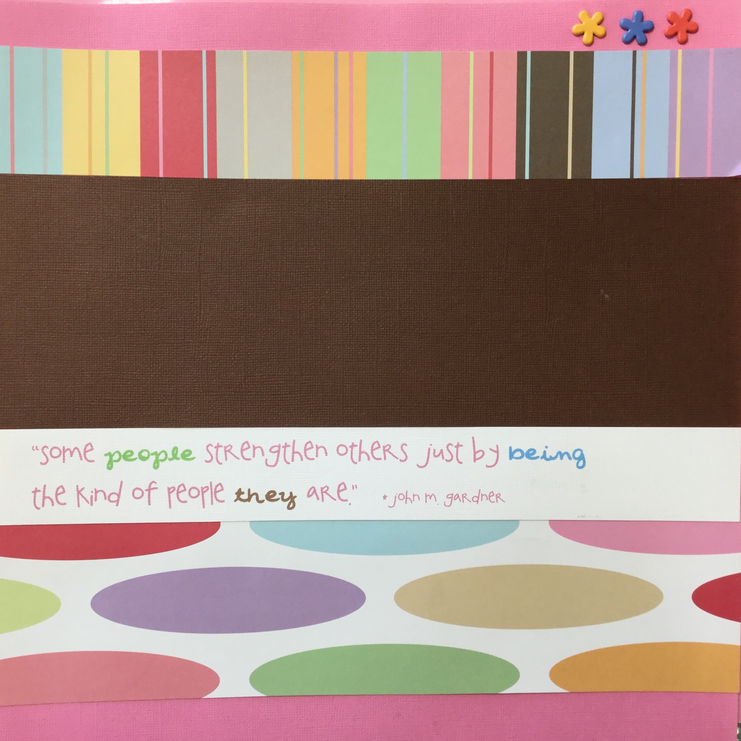 Premade Page LIFE IS TO LOVE (1) 12"x12" Scrapbook Scrapbooksrus