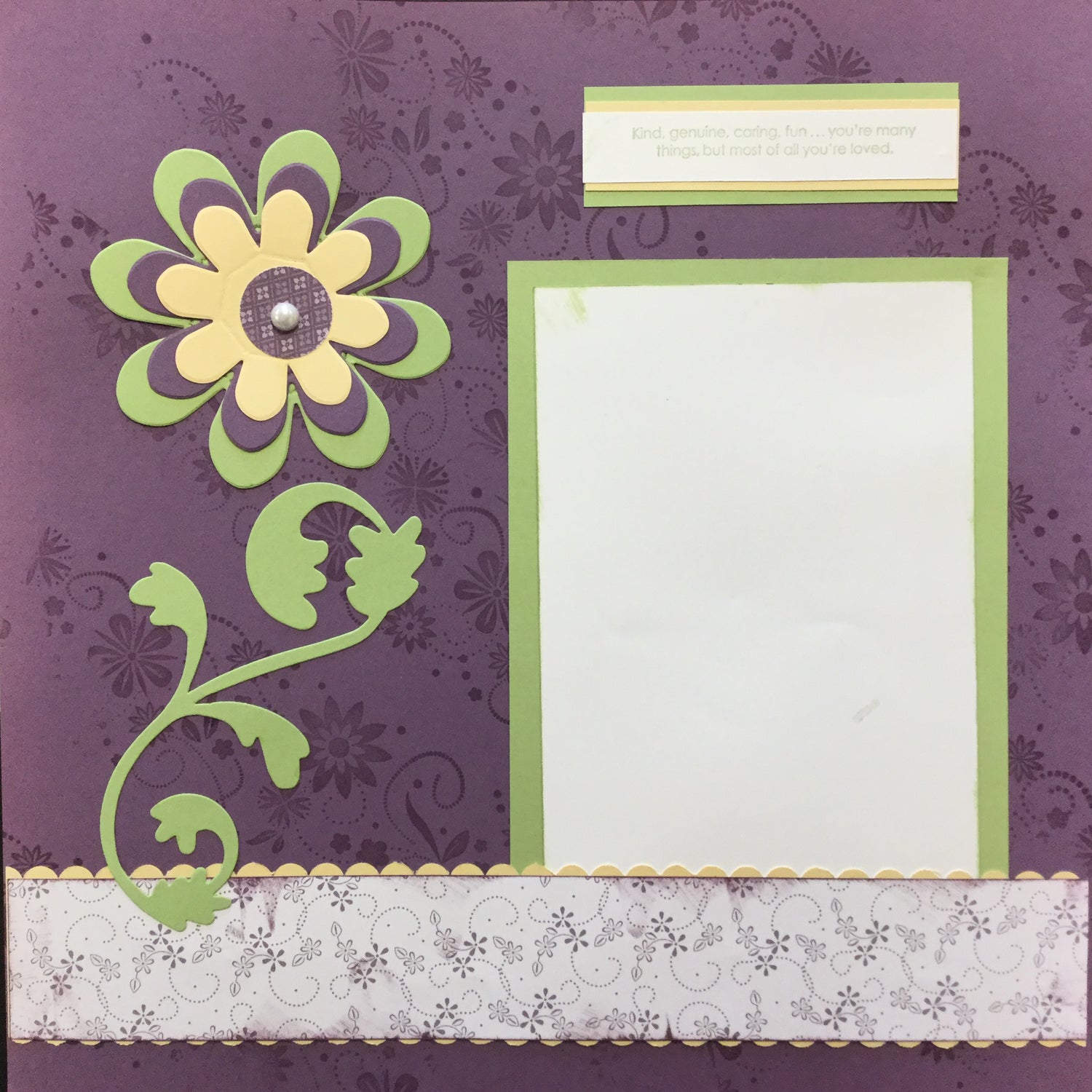 Premade Pages YOU ARE LOVED 12"X12" (2) Scrapbook Pages Scrapbooksrus