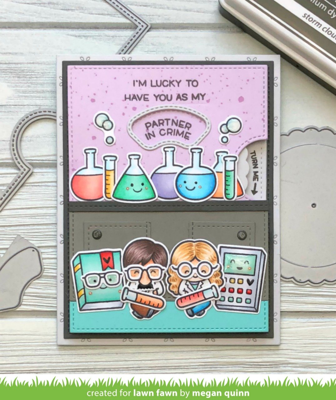 JLawn Cuts REVEAL WHEEL ARC FRAME ADD ON Custom Craft Die 2pc