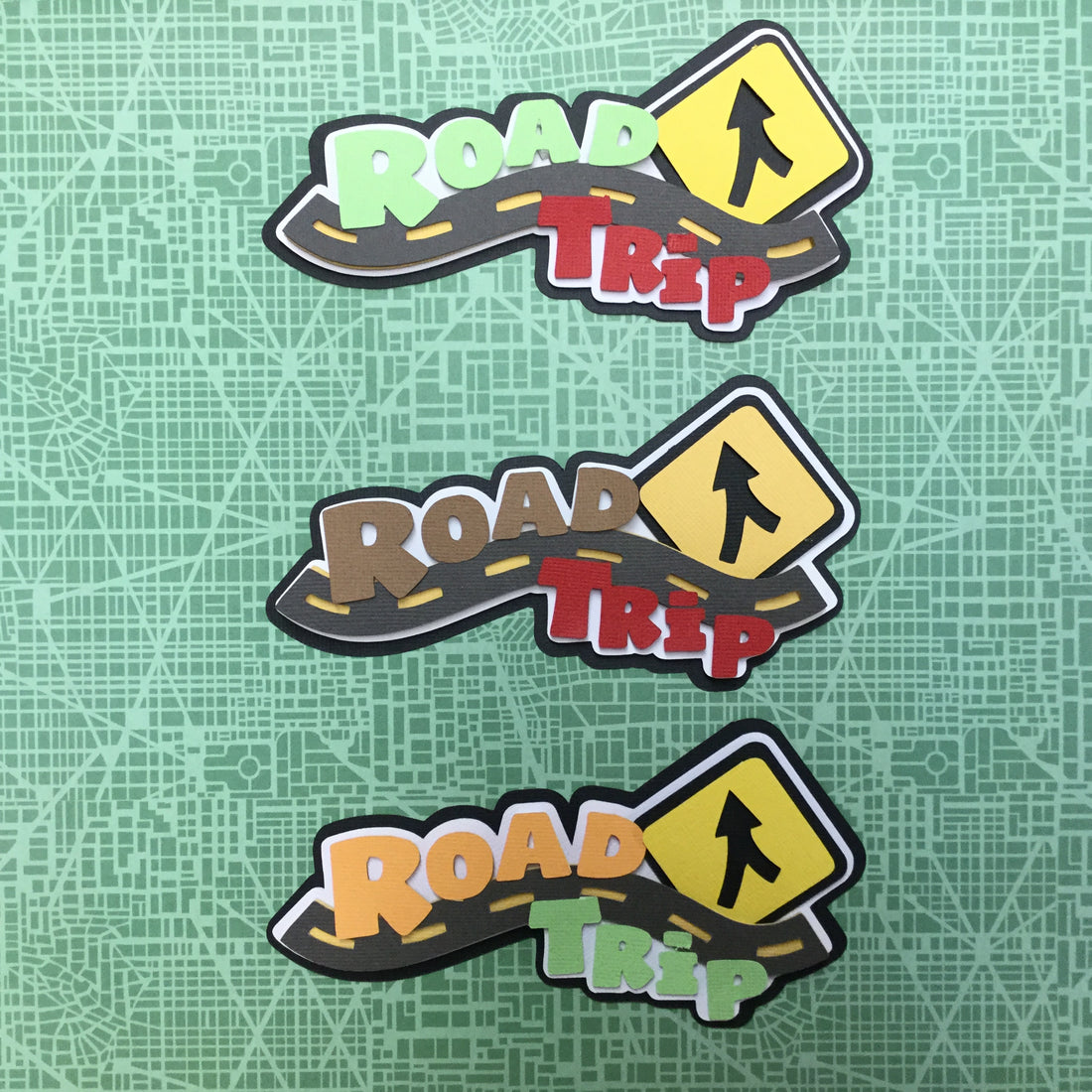 ROAD TRIP Travel Die Cuts Scrapbooksrus