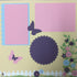 Premade Pages SPRING BUTTERFLIES 12"X12" (2) Scrapbook Pages Scrapbooksrus