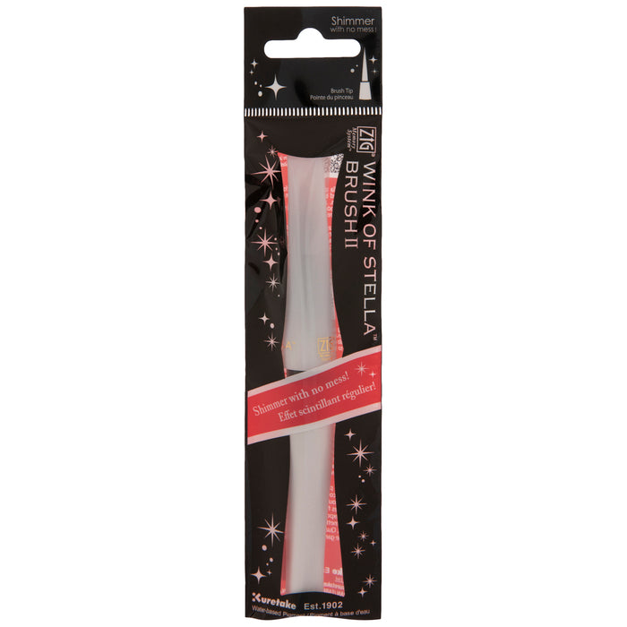 Zig Wink of Stella Glitter Brush II CLEAR Scrapbooksrus